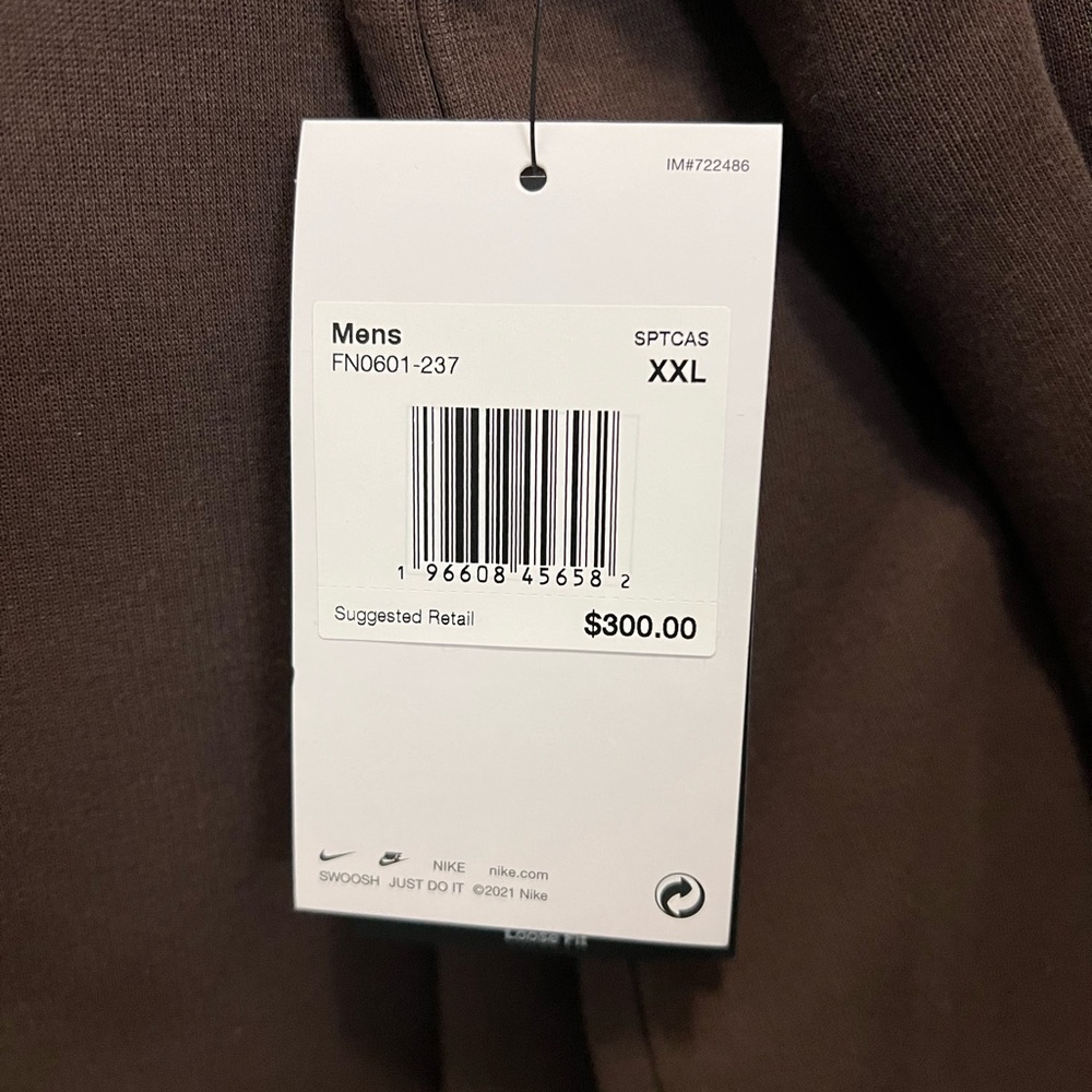 Nike Tech Brown Men's Trench Coat  design is versatile for women - Picture 3 of 12